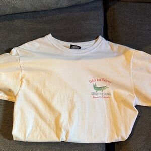 Stussy White Tee